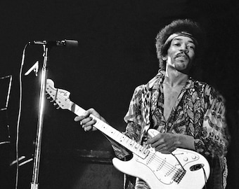 Famous Rock Guitarist JIM HENDRIX Glossy 8x10 or 11x14 Photo Singer Print Celebrity Poster