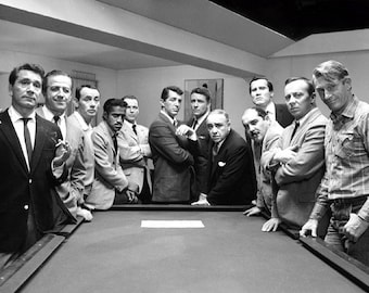 Famous Celebrities THE RAT PACK Glossy 8x10 or 11x14 Photo Frank Sinatra Print Oceans 11 Poster