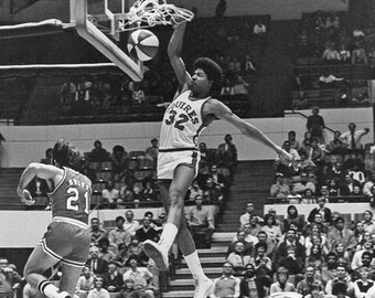Basketball Legend JULIUS 'Dr J' ERVING Glossy 8x10, 11x14 or 16x20 Photo Virginia Squires Print ABA Poster