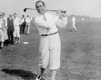 1930 Golf Legend WALTER HAGEN Glossy 8x10 or 11x14 Photo Pro Golfer Print Swing Poster