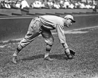 Rogers Hornsby Glossy Photo Print, St. Louis Cardinals Hall of Fame