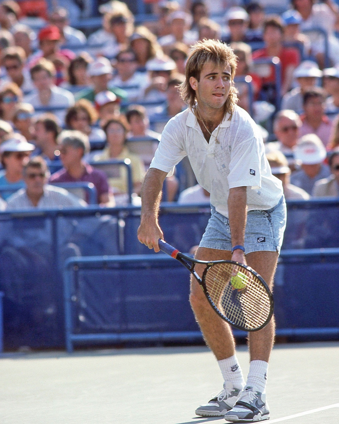 Tennis Legend ANDRE AGASSI Glossy 8x10 or 11x14 Photo US