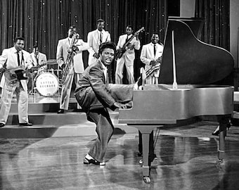 Famous Singer LITTLE RICHARD Glossy 8x10 or 11x14 Photo Piano Music Poster