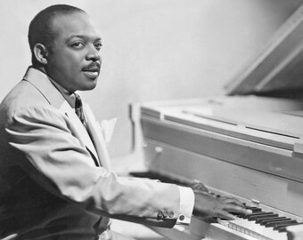 Famous Jazz Pianist COUNT BASIE Glossy 8x10 or 11x14 Photo Print Celebrity Poster
