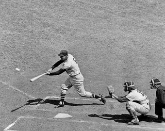 3,000th Hit by STAN MUSIAL Glossy 8x10 or 11x14 Photo St. Louis Cardinals Print Poster HOF 69