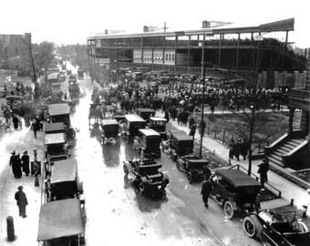 Historical Ballpark WRIGLEY FIELD Glossy 8x10 or 11x14 Photo Chicago Cubs Print Poster