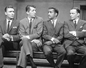 Famous Celebrities THE RAT PACK Glossy 8x10 or 11x14 Photo Frank Sinatra Print Hollywood Actors Poster