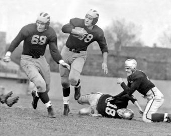 Michigan Legend TOM HARMON Glossy 8x10, 11x14 or 16x20 Photo Wolverines Print College Football Poster