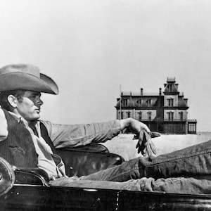 Famous Celebrity JAMES DEAN Glossy 8x10 or 11x14 Photo &#39;Giant&#39; Print Hollywood Actor Poster