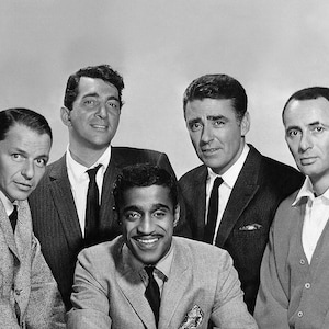Famous Celebrities THE RAT PACK Glossy 8x10 or 11x14 Photo Frank Sinatra Print Hollywood Actors Poster