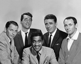 Famous Celebrities THE RAT PACK Glossy 8x10 or 11x14 Photo Frank Sinatra Print Hollywood Actors Poster