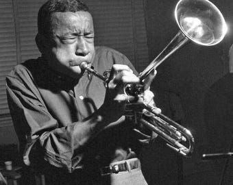 Jazz Trumpeter LEE MORGAN Glossy 8x10 or 11x14 Photo Music Legend Print Poster