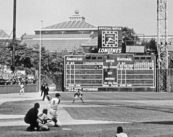 Baseball Legend BILL MAZEROSKI Glossy 8x10 or 11x14 Photo Pittsburgh Pirates Print 1960 World Series Poster