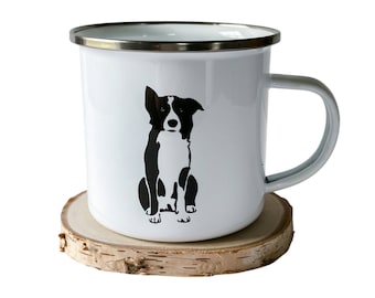 BORDER COLLIE-MOK: unieke camperreismok voor hondenliefhebbers met bruine of zwarte border collie