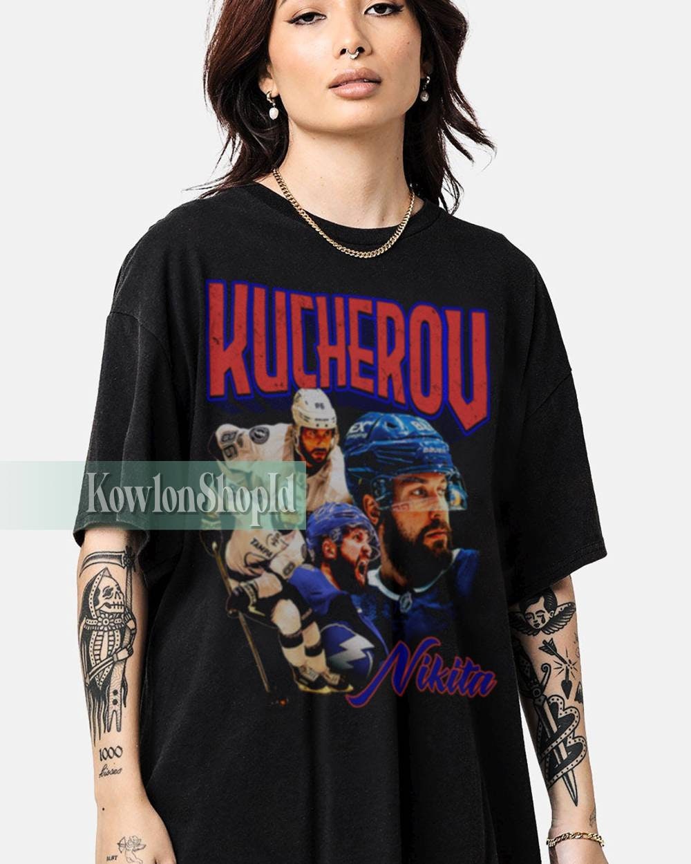 Nikita Kucherov Shirt Ice Hockey Canadian Professional Ice Hockey Championship sold by 