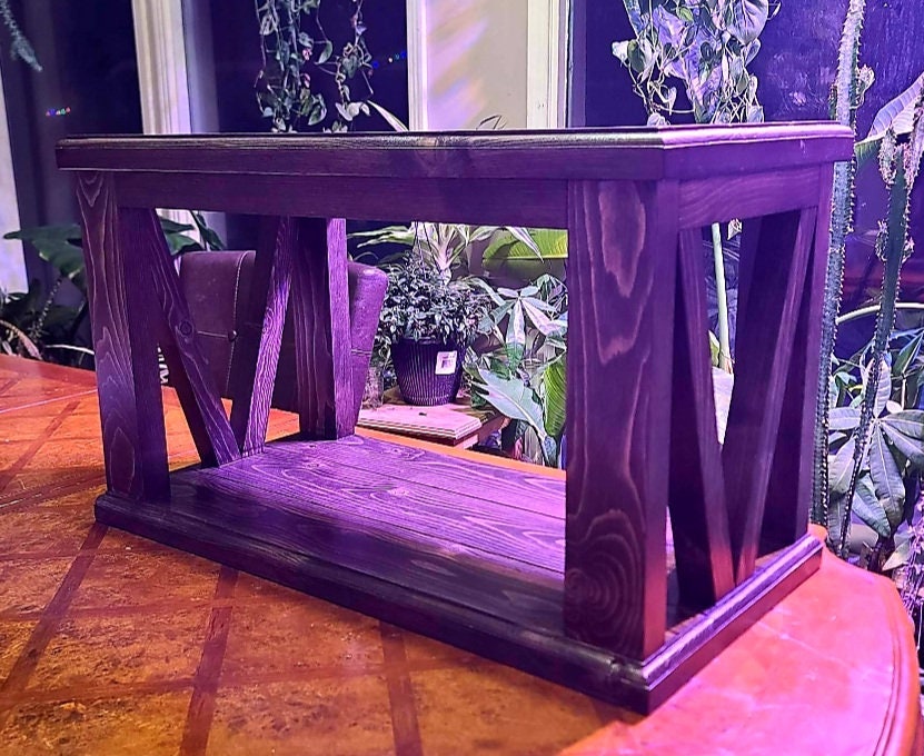 Solid Wood Entryway Bench Etsy