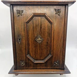 Antique french apothecary cabinet furniture 19th century woodwork