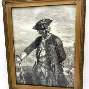 ホセ・ヒメネス・アランダ 1800 年代 アンティーク エッチング