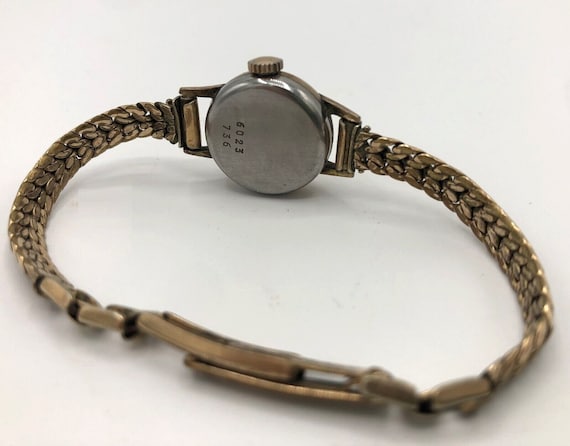 Antique Record Geneva Woman Watch Early 1900's Gilded Metal 17