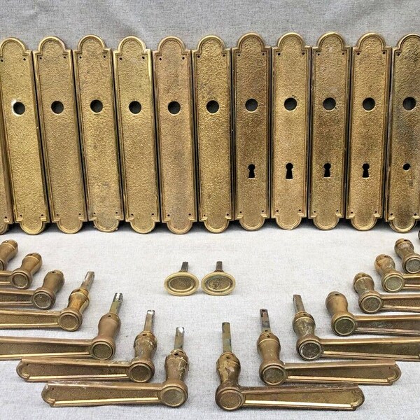 Antique French Door Handles Etsy