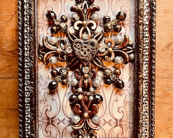 Framed cross