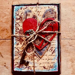 Key to my heart, heart art, heart and key, love, Valentine’s gift, valentine’s day, Madres Meadow gifts, FREE HEART with purchase