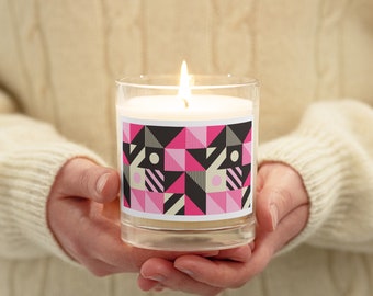 Licorice 70's Retro Style Decorative Candle