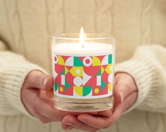 Candy 70's Retro Style Decorative Candle