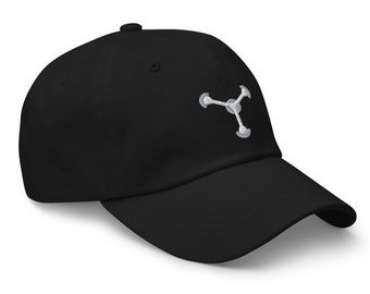 Flux Capacitor Logo (in Grey) Baseball Cap