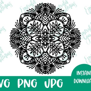 Mandala SVG I SVG I Design I Pattern I Mandala