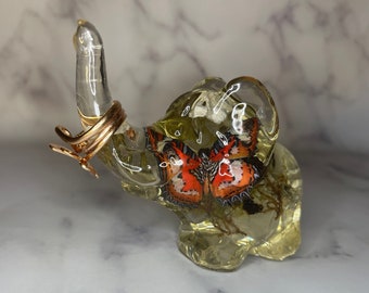 Beeldje olifantringstandaard (3,5 in hoog, ca. 2 in basis)