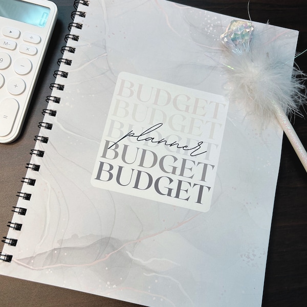 TBB Undated 12 Month Budget Planner© | Budget Organizer | Finance Planner | Budget Notebook | Expense Tracker | Savings Tracker