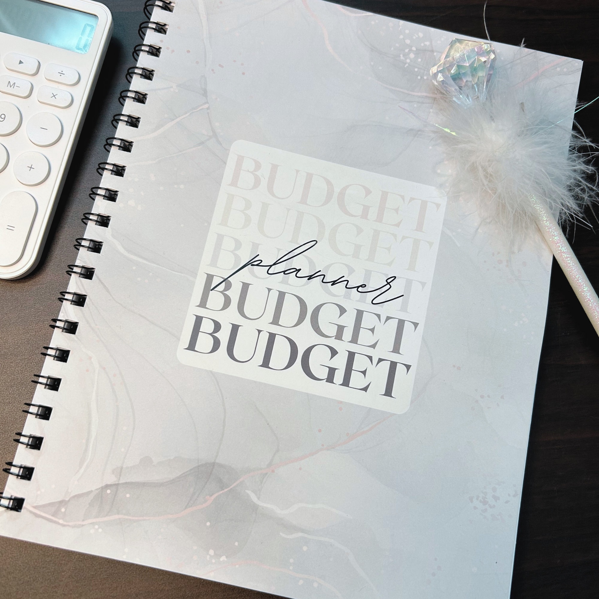 Budget Planner 12 mois dépenses personnelles Beige Houda 4042001366842  GADGETS Notebooks - Librairie Filigranes