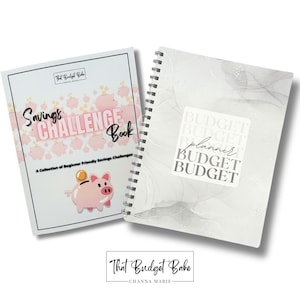 The Starter Kit | Budget Planner | Savings Challenge Book | Paycheck Budgeting | Budgeting Templates | Graduation Gift | Wedding Gift