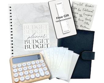 The Essentials Budget Bundle | Budget Organizer | Finance Planner | Budget Notebook | Expense Tracker | Savings Tracker
