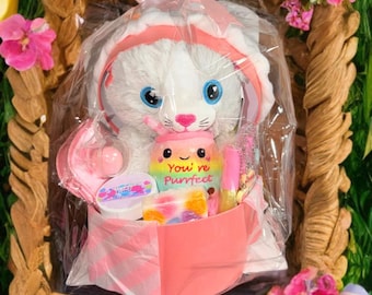 Wielkanocny zestaw spa dla niej | Luksusowy zestaw prezentowy na święta wiosenne | Pudełko na babeczki z ręcznie robionymi kosmetykami do pielęgnacji Naturalne składniki