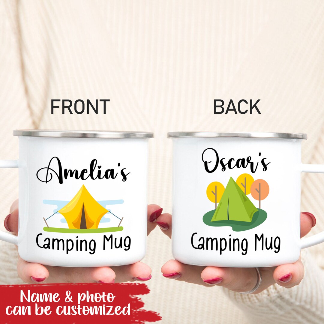 Personalized Camping Mug With Camp Option Custom Camp Mug Gift Etsy