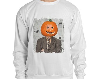 Pumpkin Office T-shirt, Funny Office Shirt, Pumpkin Head T-shirt, Halloween Shirt, Halloween Gift for Friend Coworker Unisex Tee Sweatshirt