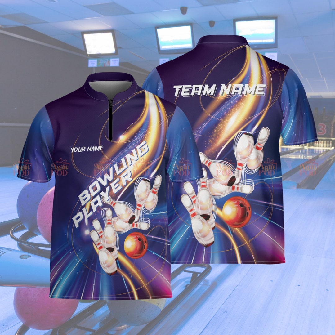 tie dye bowling shirts