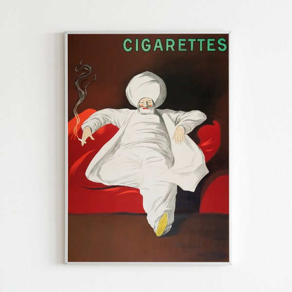 Publicité Pour Les Cigarettes Job | Alphonse Mucha