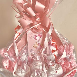 New Baby Gift Set! / Diaper Babies/ Onesie / Diaper Cupcakes/ Teddy ...