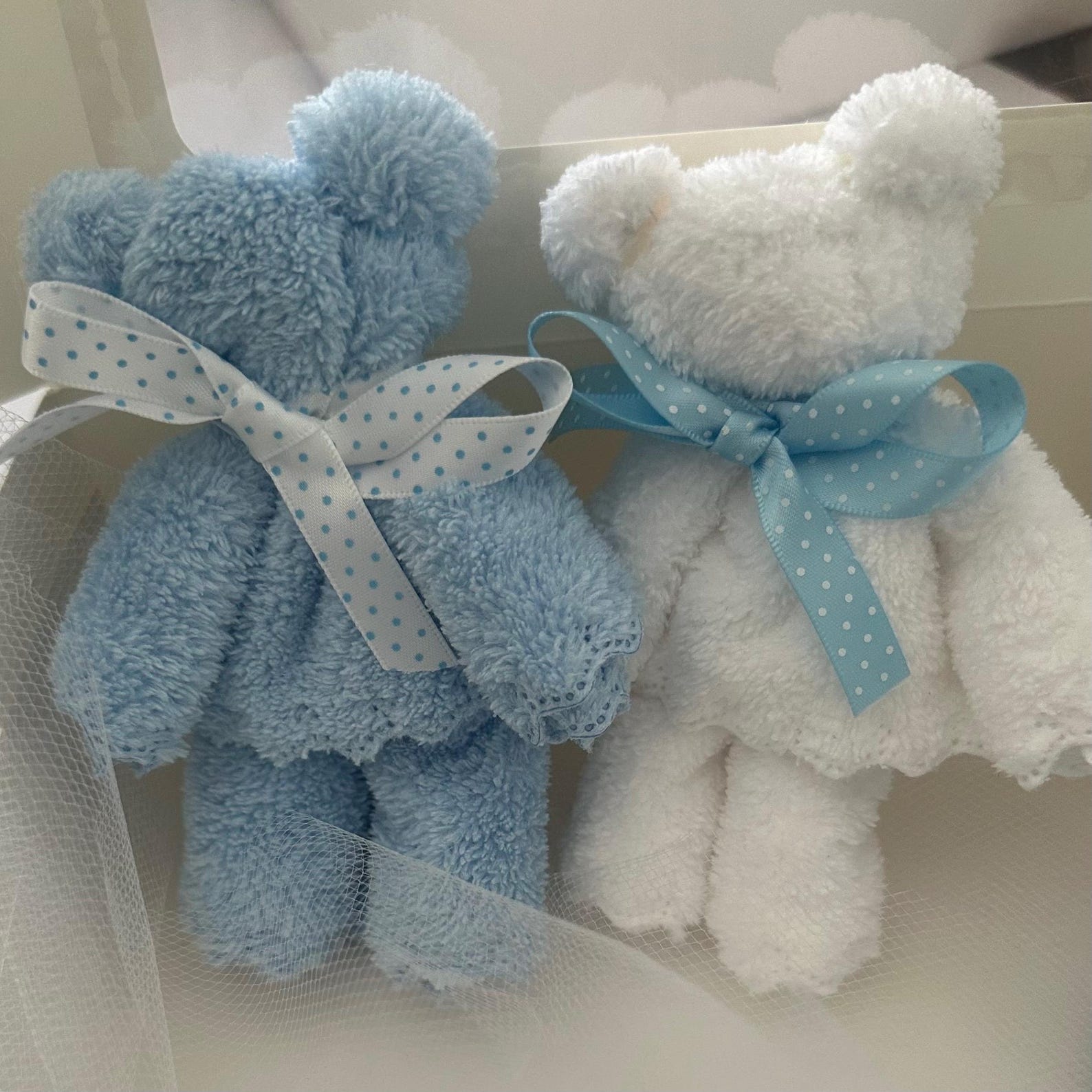Baby Washcloth Set : Teddy Bear Washcloths / Baby Shower Gift - Etsy