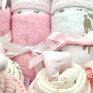 New Baby Gift Set! / Diaper Babies/ Onesie / Diaper Cupcakes/ Teddy ...