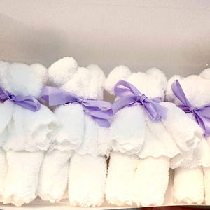 Set babywashandjes: washandjes teddybeer / kraamcadeau