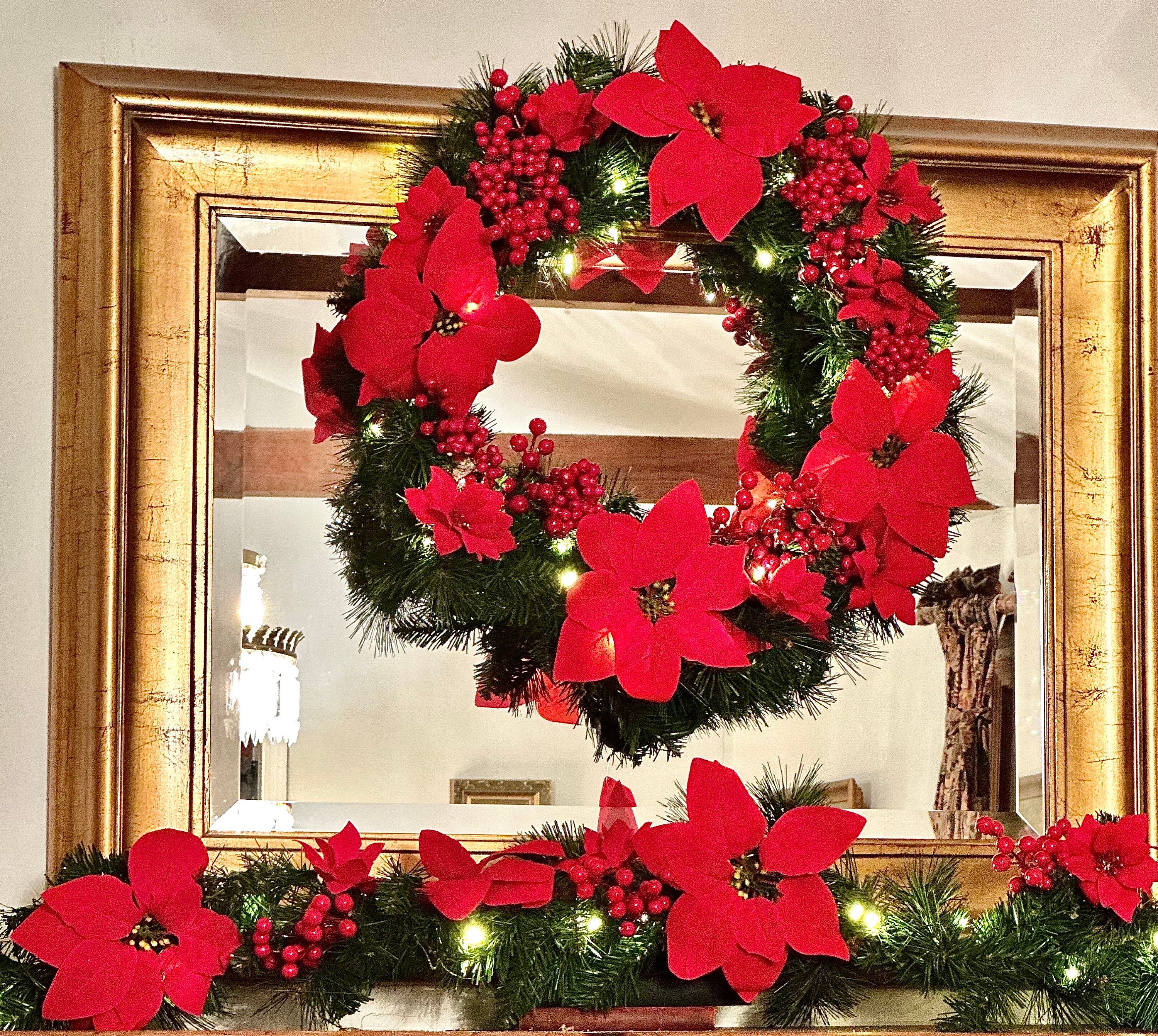 Christmas wreath prelit artificial - Etsy 日本
