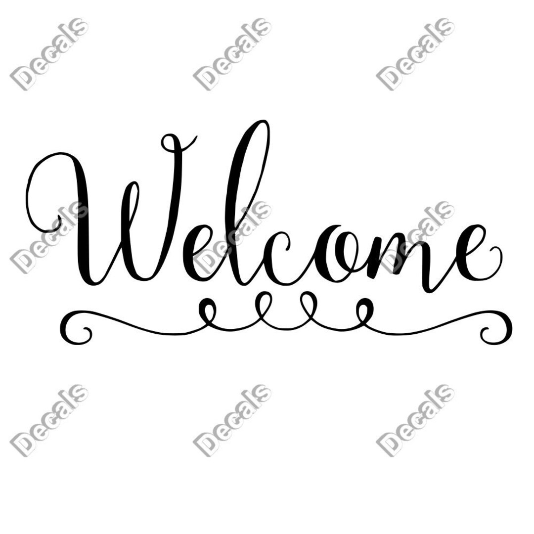 Decal House Decal Door Decal Sticker Etsy