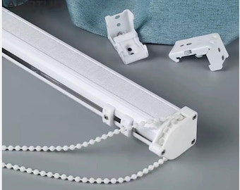 Roman Shade Track with Beaded Chain – Smooth Lift Window Treatment Hardware