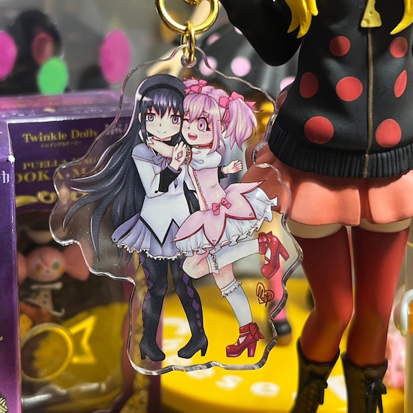 Madoka Homura Keychain 2.5”