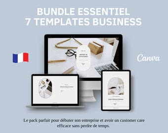 templates freelance, AV, CM | services | proposition | onboarding | audit | stratégie digitale | rapport statistiques | outboarding | french