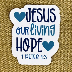5 - 20 Inspirational Christian Bible Verse Waterproof Die-cut Stickers ...